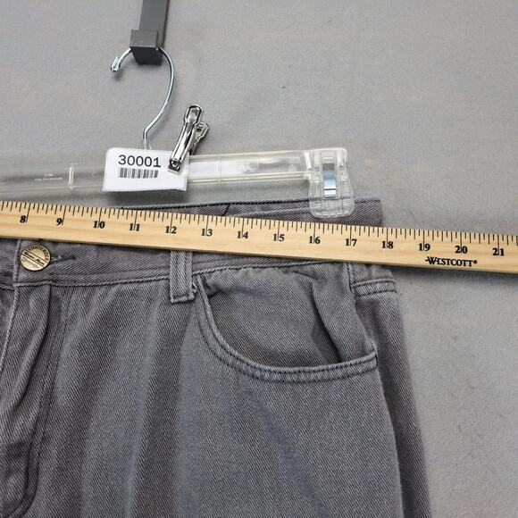 Contender Gray Wash Jeans Men's 36x32 Double Knee Distressed Mid-Rise Streetwear - Picture 7 of 10